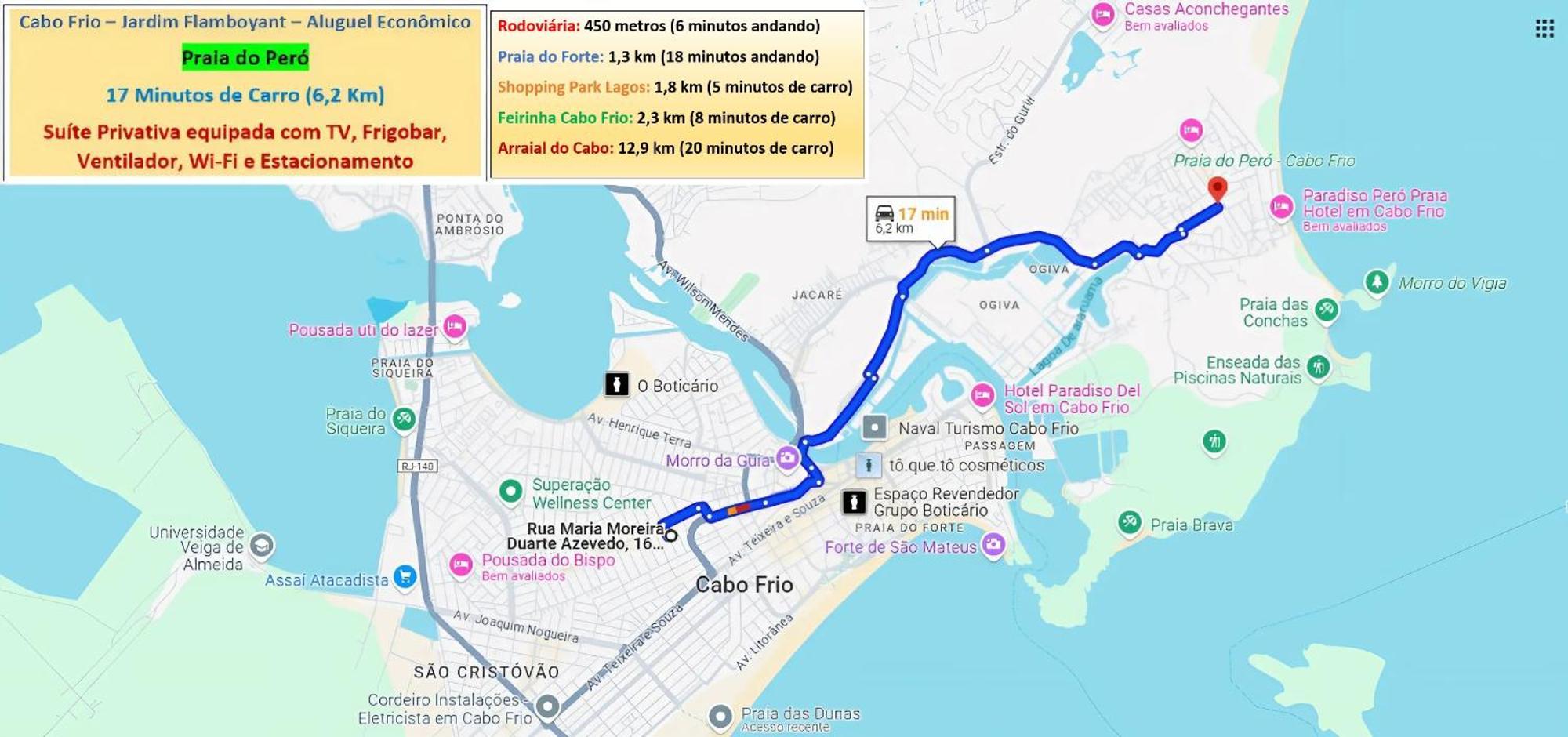 Cabo Frio - Suites - Jardim Flamboyant - Aluguel Economico Eksteriør billede