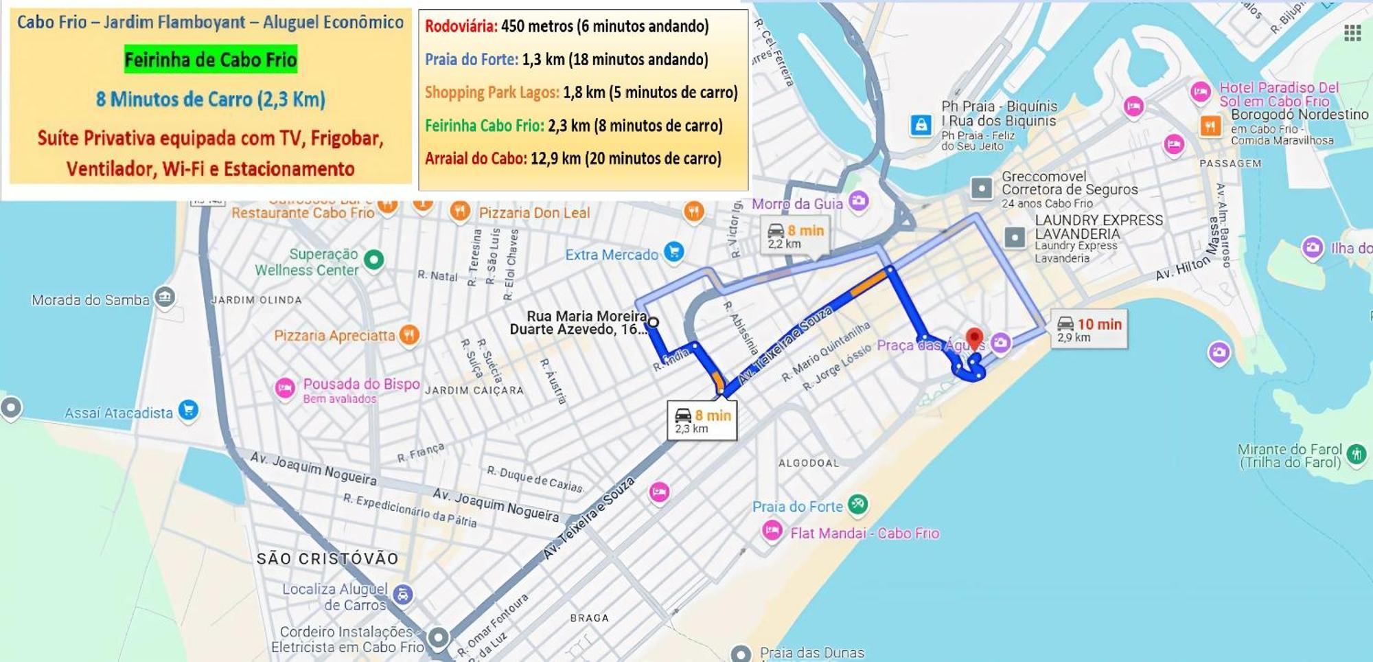 Cabo Frio - Suites - Jardim Flamboyant - Aluguel Economico Eksteriør billede