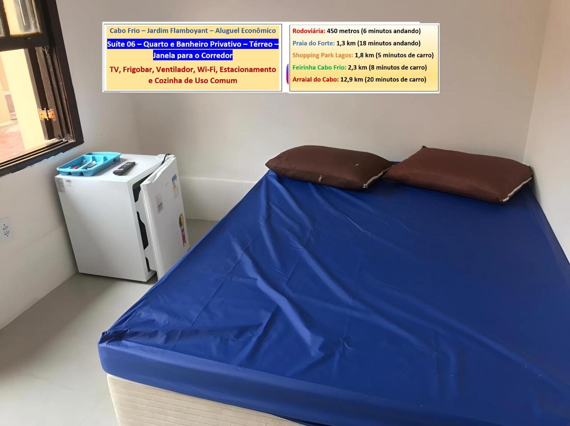 Cabo Frio - Suites - Jardim Flamboyant - Aluguel Economico Eksteriør billede