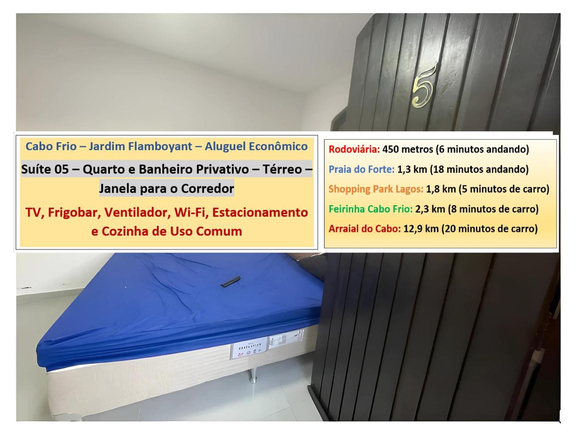 Cabo Frio - Suites - Jardim Flamboyant - Aluguel Economico Eksteriør billede