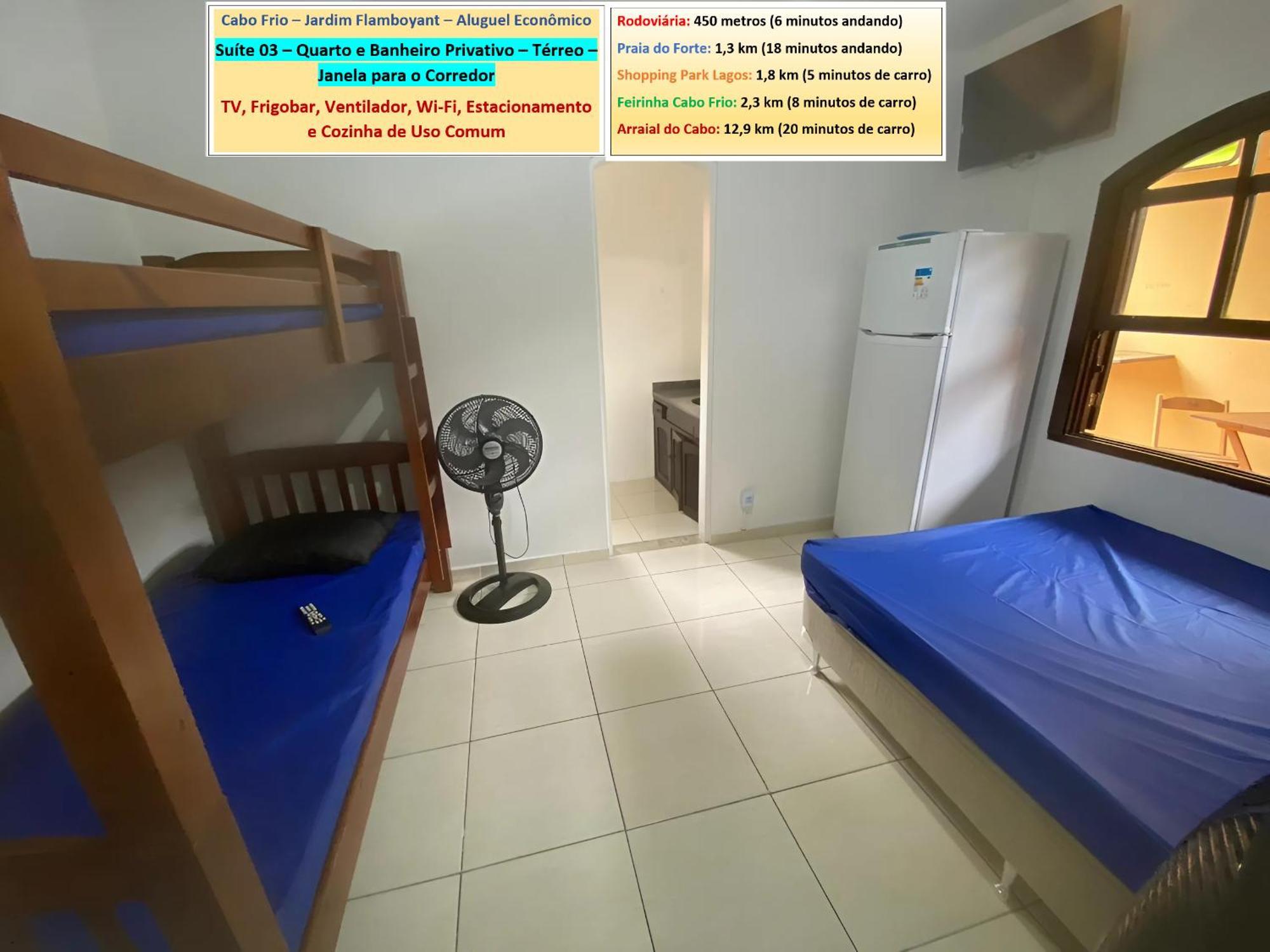 Cabo Frio - Suites - Jardim Flamboyant - Aluguel Economico Eksteriør billede