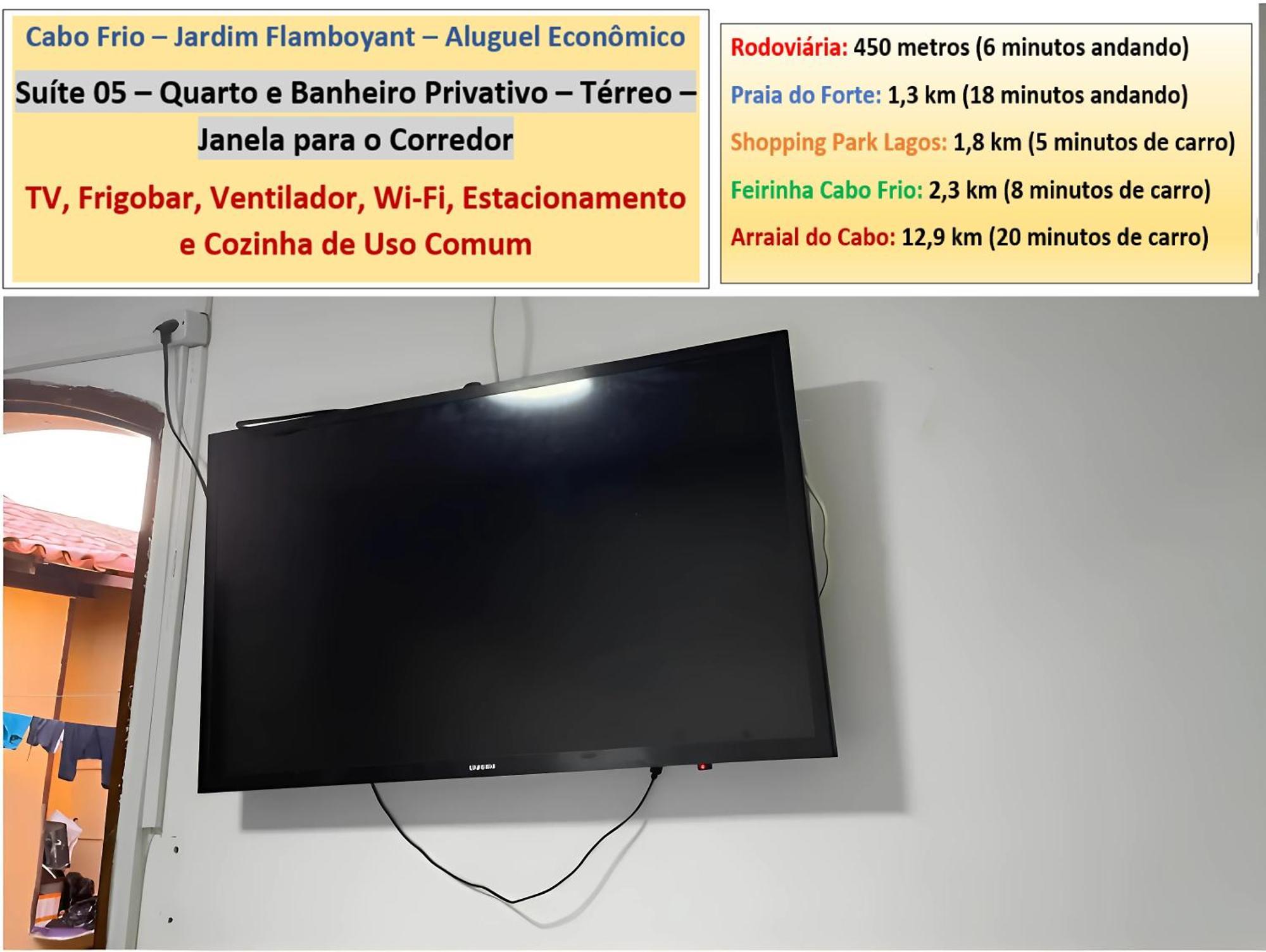Cabo Frio - Suites - Jardim Flamboyant - Aluguel Economico Eksteriør billede
