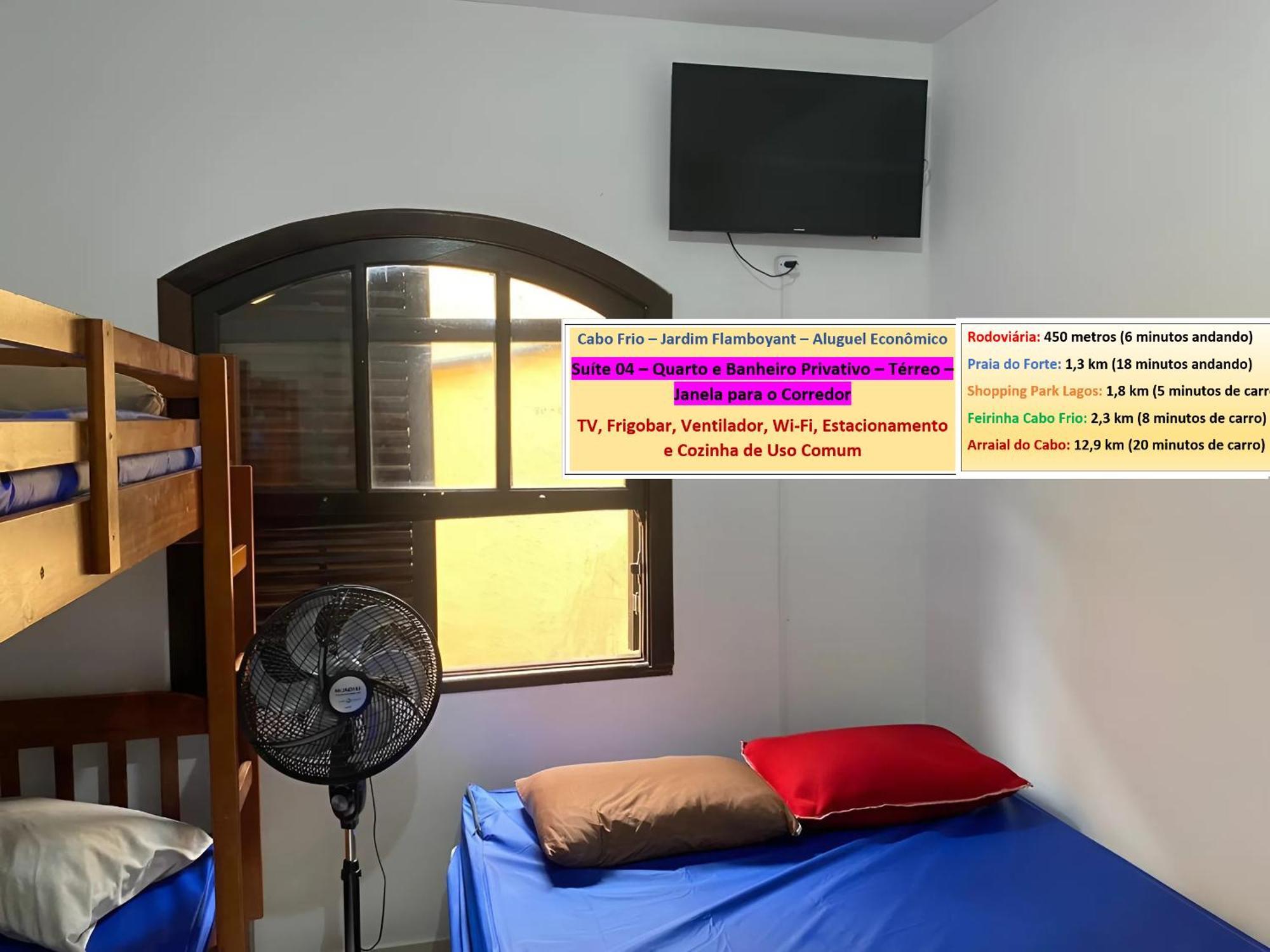 Cabo Frio - Suites - Jardim Flamboyant - Aluguel Economico Eksteriør billede