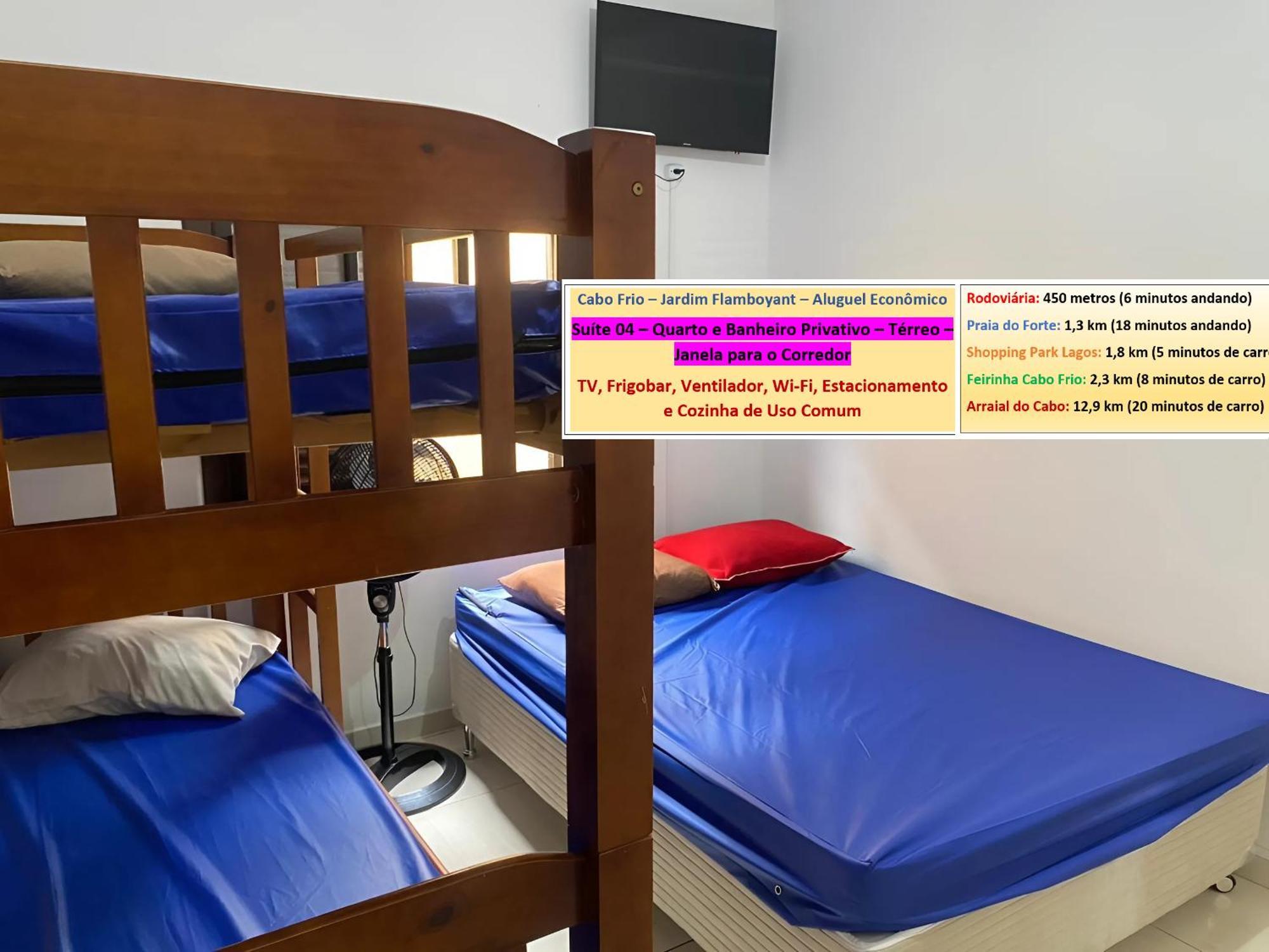 Cabo Frio - Suites - Jardim Flamboyant - Aluguel Economico Eksteriør billede