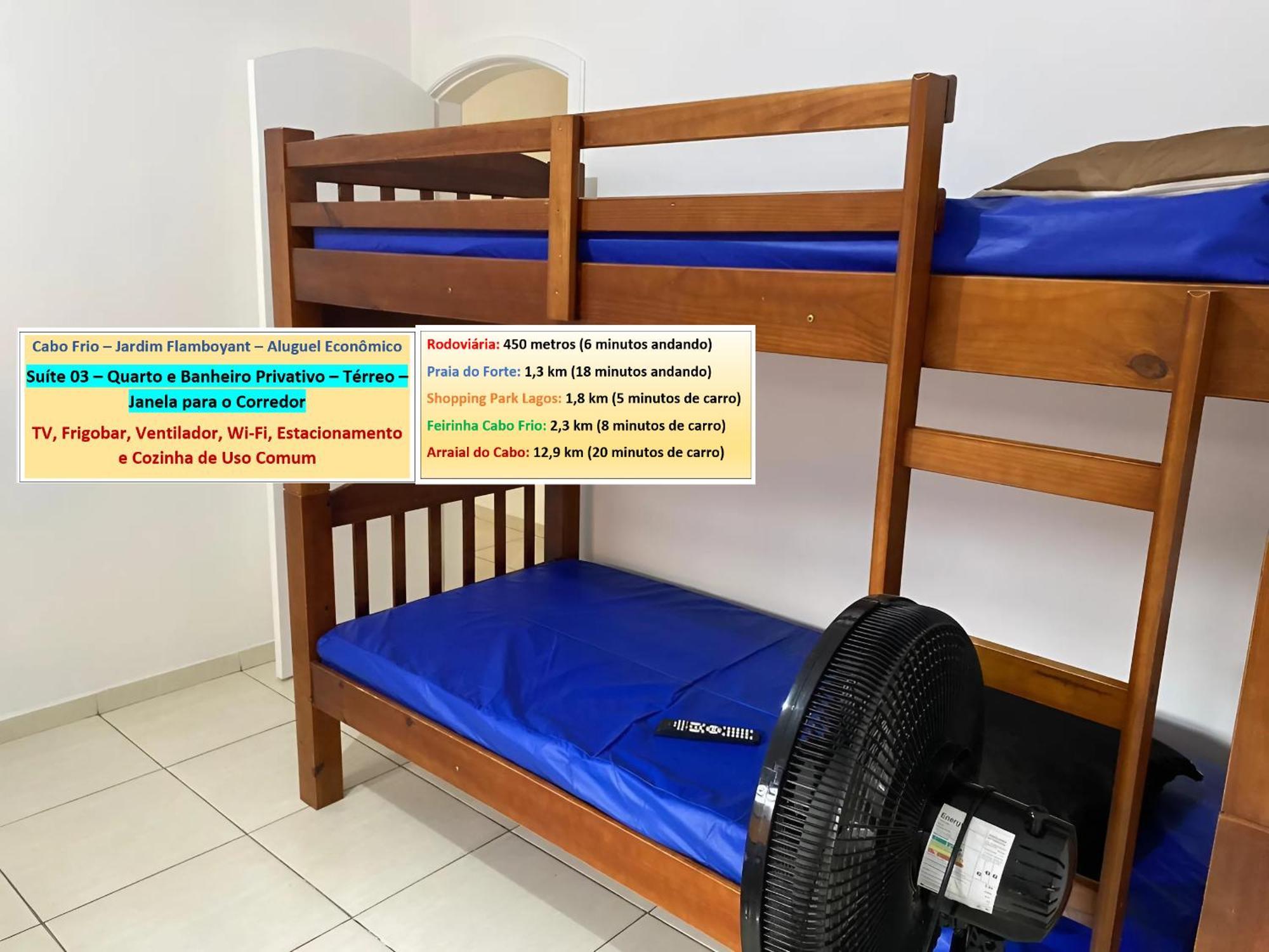 Cabo Frio - Suites - Jardim Flamboyant - Aluguel Economico Eksteriør billede