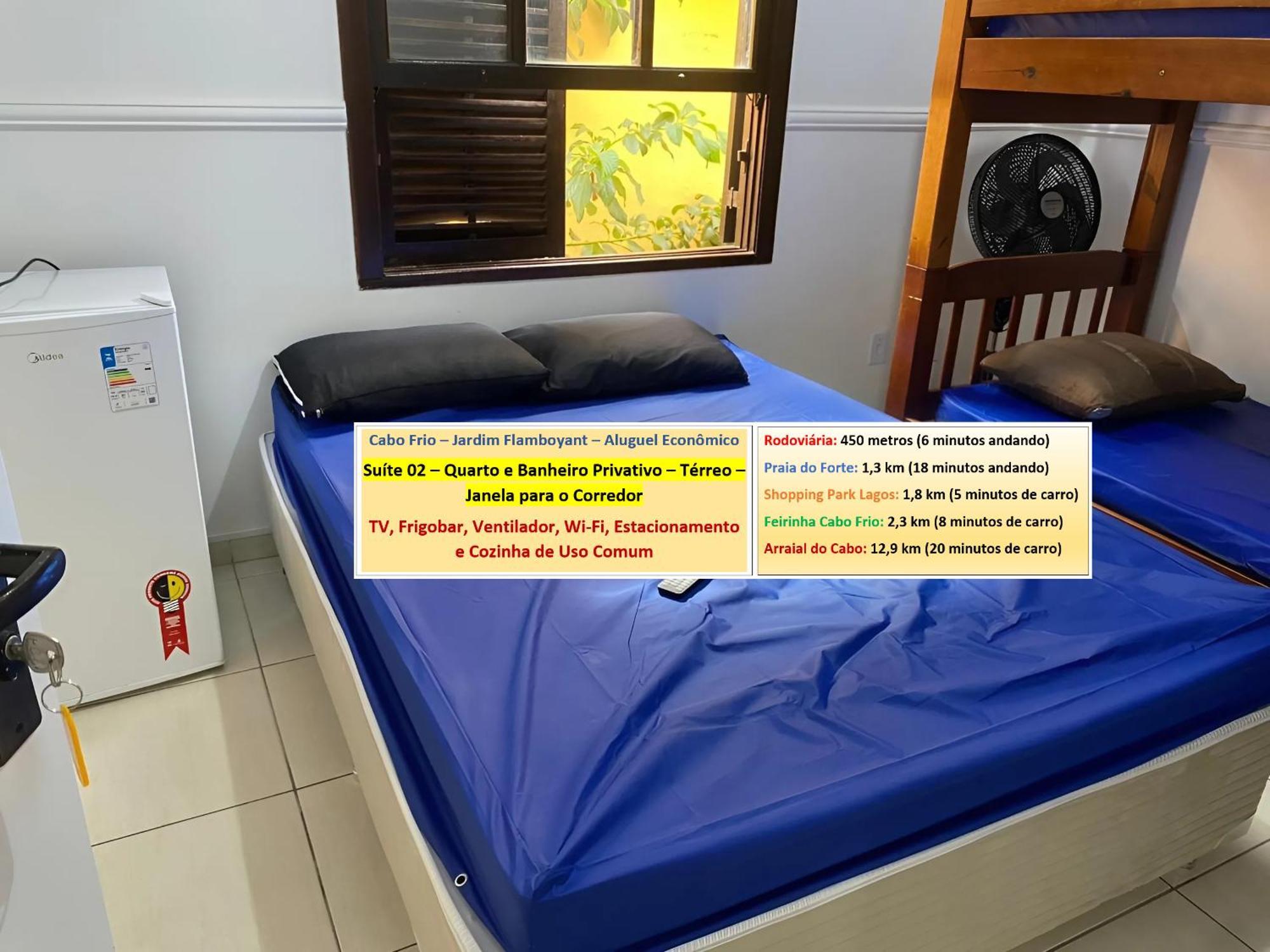 Cabo Frio - Suites - Jardim Flamboyant - Aluguel Economico Eksteriør billede